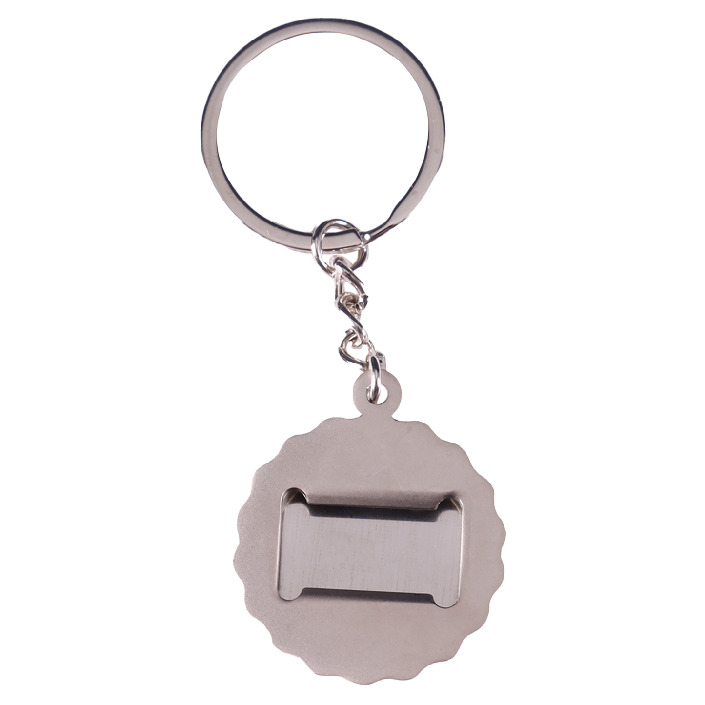Metal bottle opener keychain - BZH Brittany