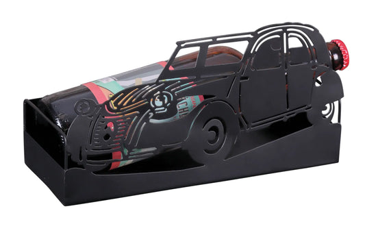 Oscar black metal 2CV design stand 27x10x14.5cm