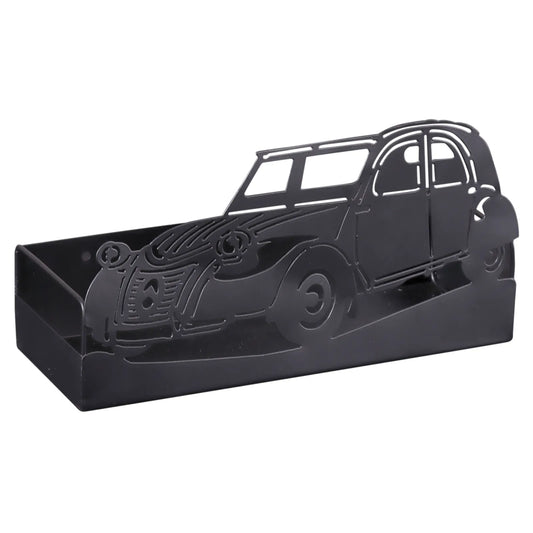 Oscar black metal 2CV design stand 27x10x14.5cm