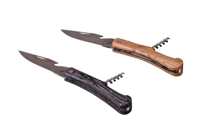 Chatel corkscrew knife with matching wooden handle