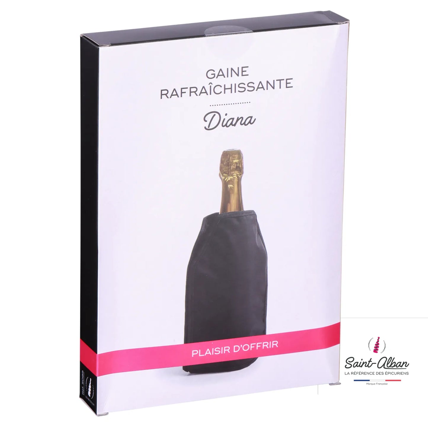 Gaine rafraichissante Diana noir vin/champagne Saint Alban