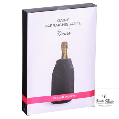 Gaine rafraichissante Diana noir vin/champagne Saint Alban