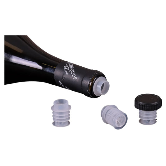 Bouchon verseur/reducteur de débit Gad plastique noir/translucide