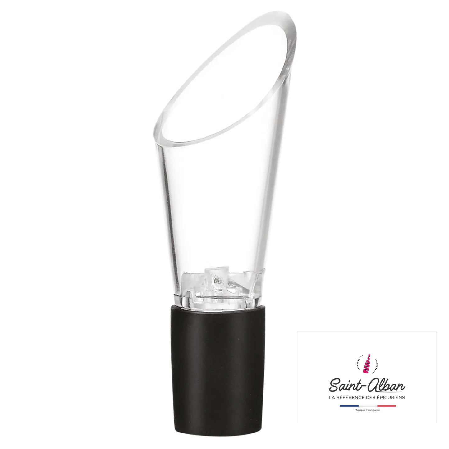 Bec verseur Gabin anti-goutte cristal Saint Alban (2 pièces)