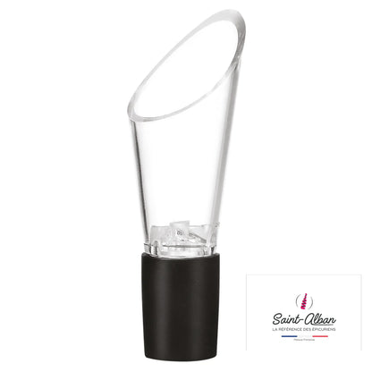 Bec verseur Gabin anti-goutte cristal Saint Alban (2 pièces)