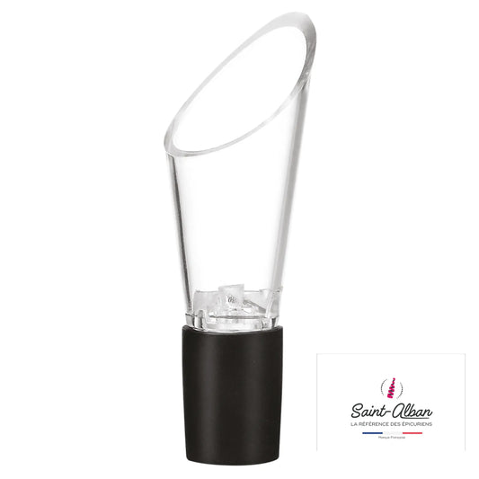 Gabin anti-drip crystal pouring spout, Saint Alban (2 pieces)