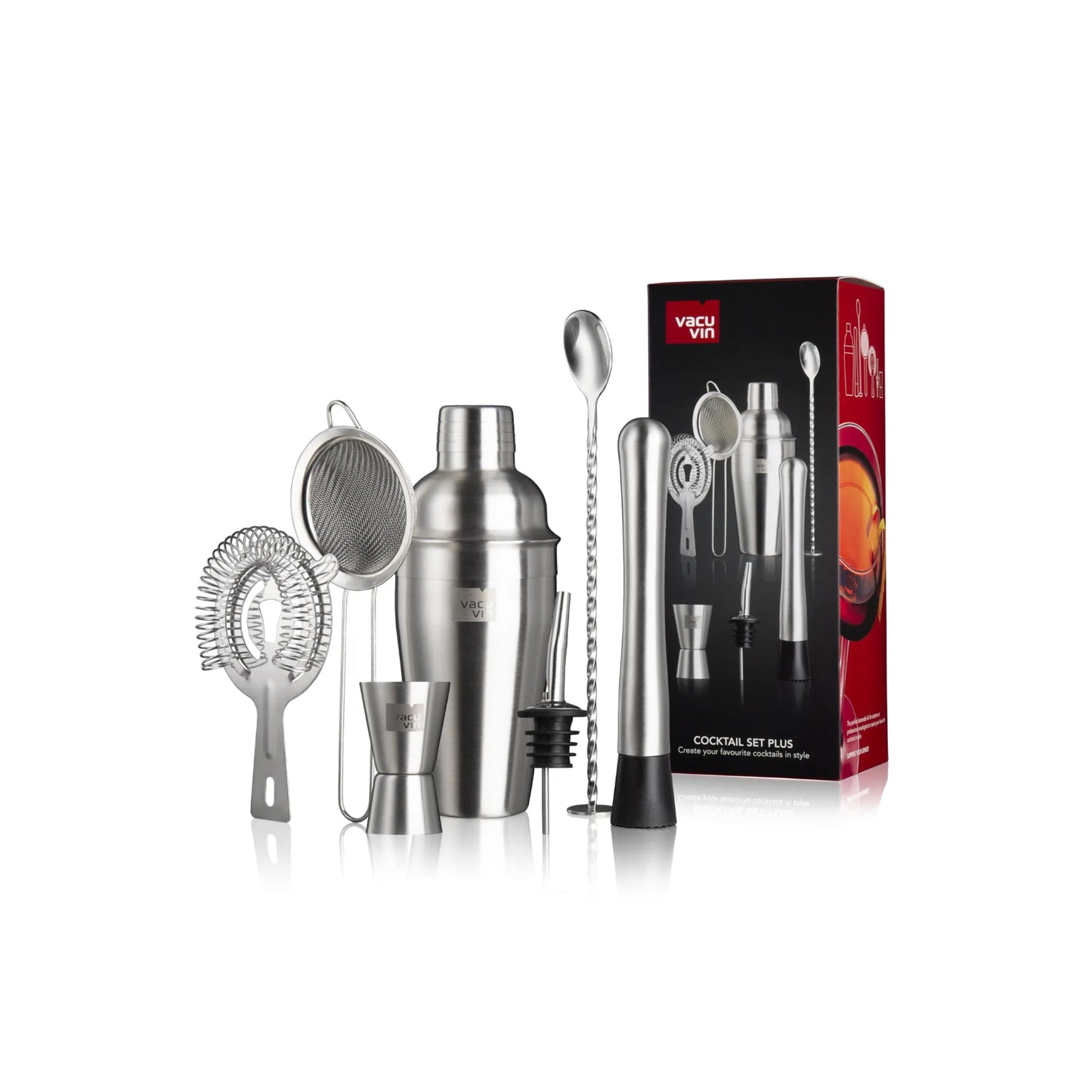 Set à Cocktail Plus 7 pièces Vacuvin