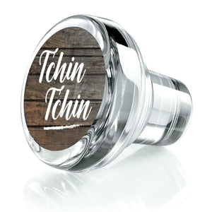 Vinolok Crystal Stopper - Cheers