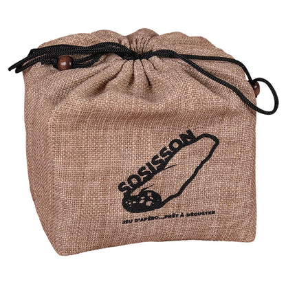 Sosisson Appetizer Game, 50 beer mat playing cards, 10 sausage cards