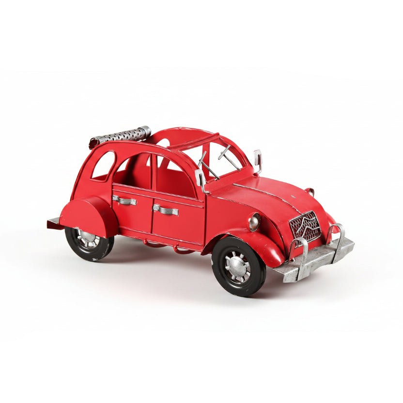 Support bouteille Félix métal rouge - 2CV