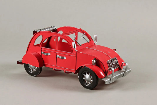 Felix red metal bottle holder - 2CV