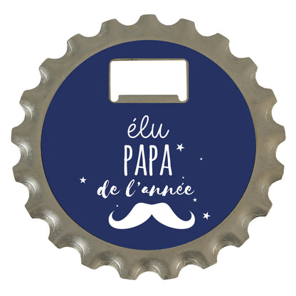 Décapsuleur 3 en 1 Marcus métal - Elu Papa de lannée