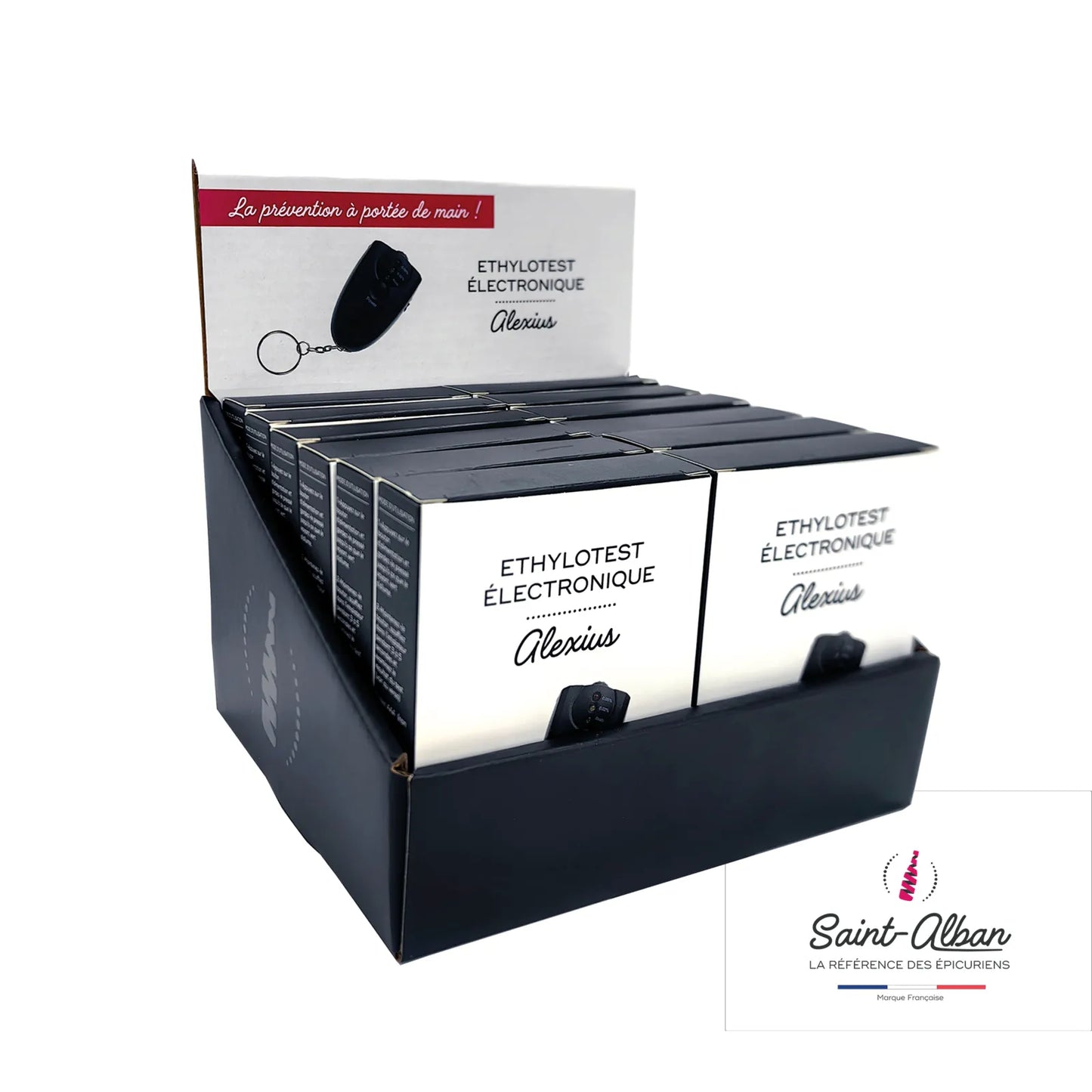 Ethylotest électronique Alexius 0.2/ 0.5g/l Saint Alban