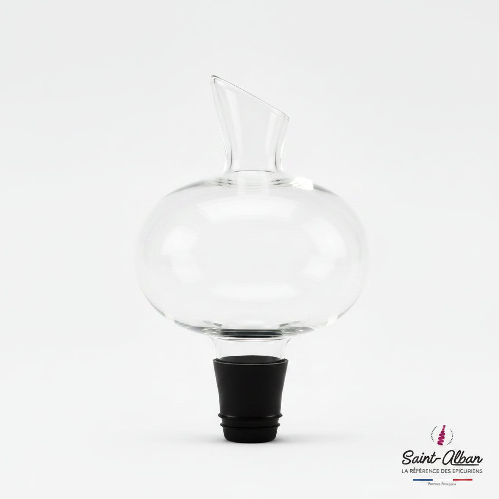 Aérateur decanteur verseur Aladin verre Saint Alban