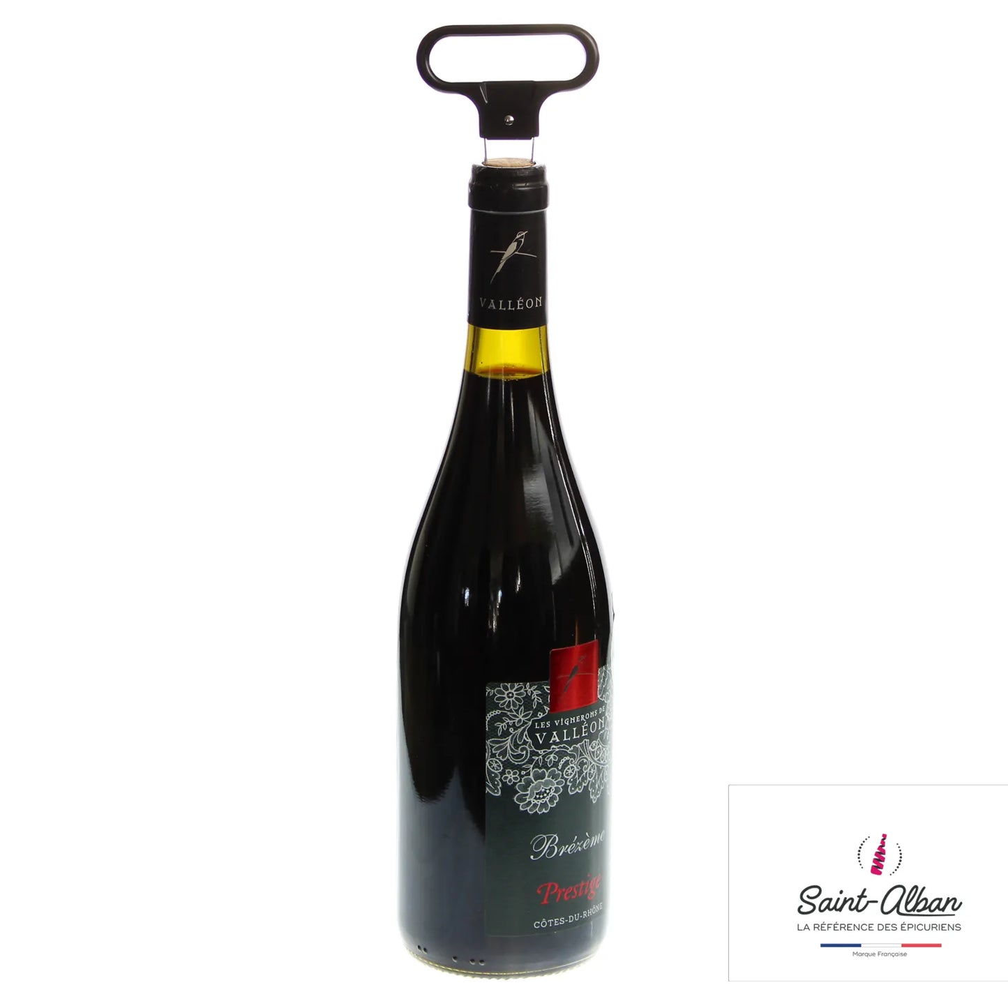 Saint Alban black bi-blade Terret corkscrew