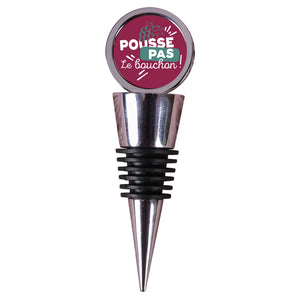Maurice metal bottle stopper - Don't push it!
