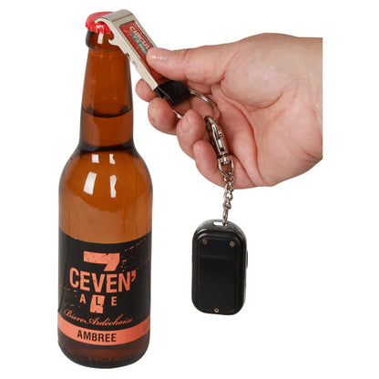 Porte-clé décapsuleur jeton Loki métal - Chèvres&Co