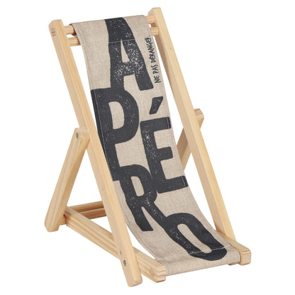 Valentina wooden bottle holder - Aperitif