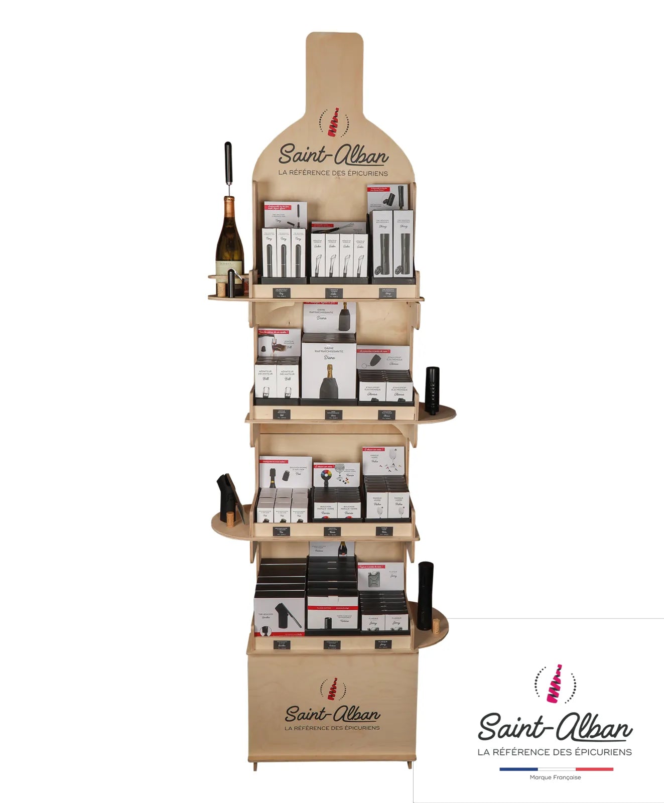 Gaine rafraichissante Diana rouge vin/champagne Saint Alban