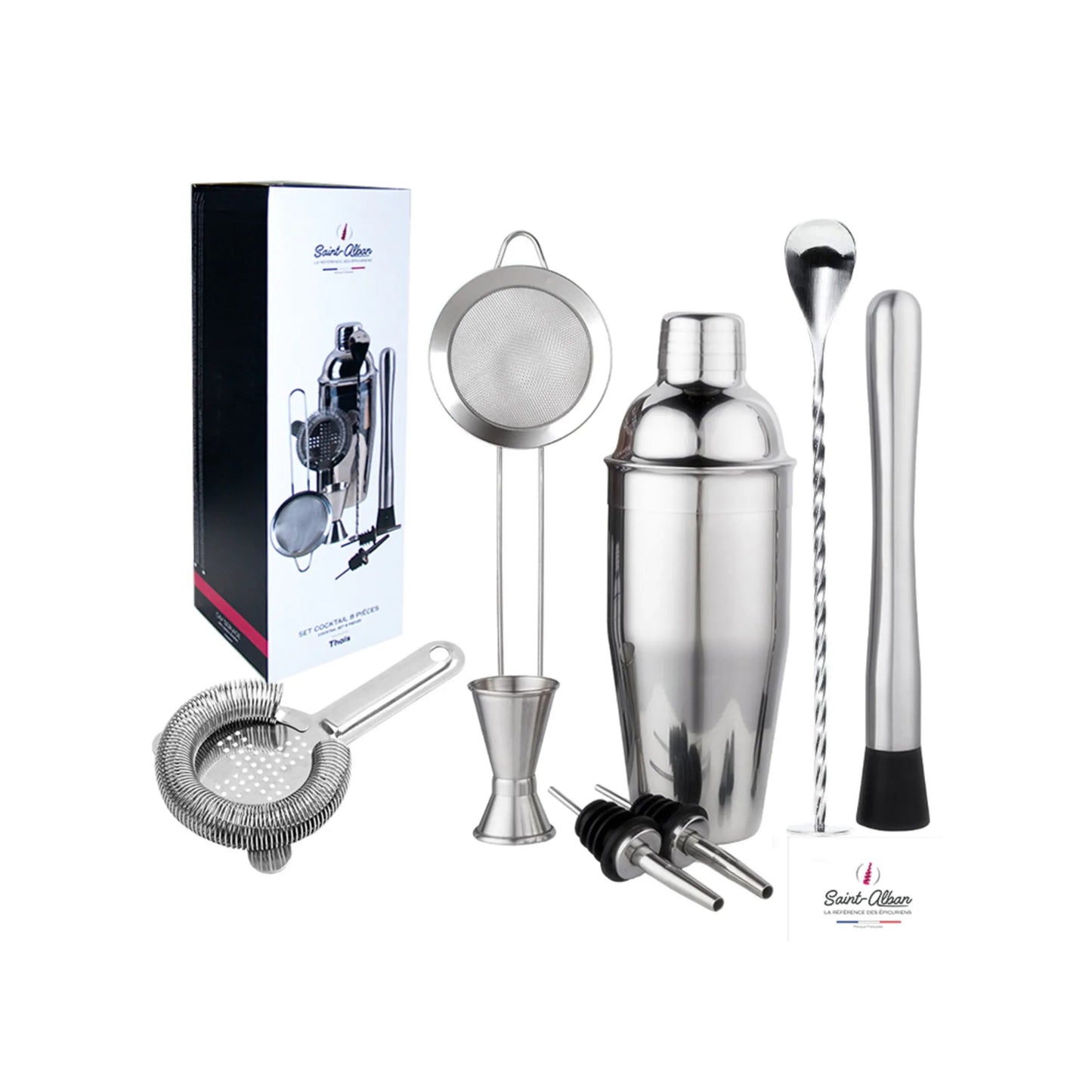 Thais 8-piece cocktail set from Saint Alban