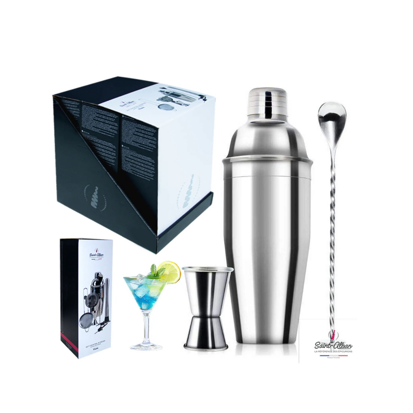 Thais 8-piece cocktail set from Saint Alban