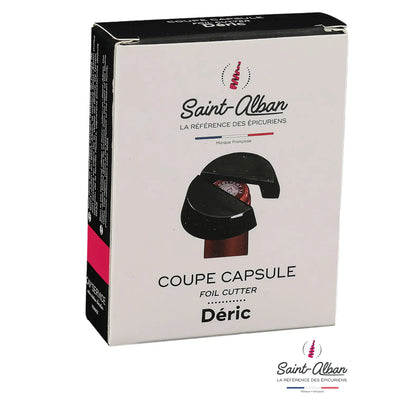 Deric capsule cup, black lacquered zinc, Saint Alban