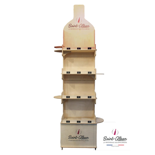 Présentoir vide accessoires Saint Alban