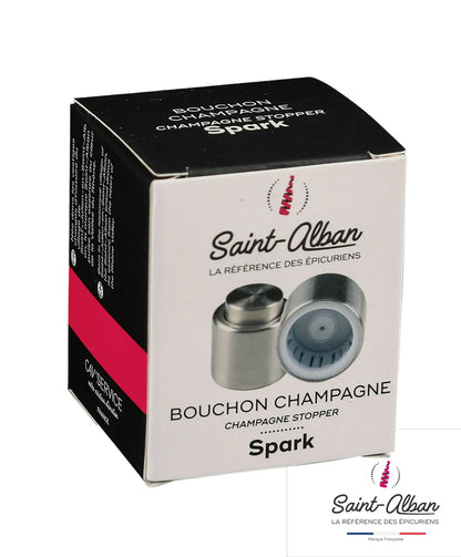 Bouchon champagne Spark métal Saint Alban