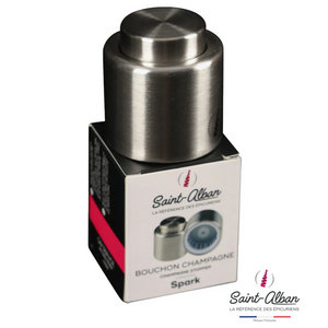 Bouchon champagne Spark métal Saint Alban