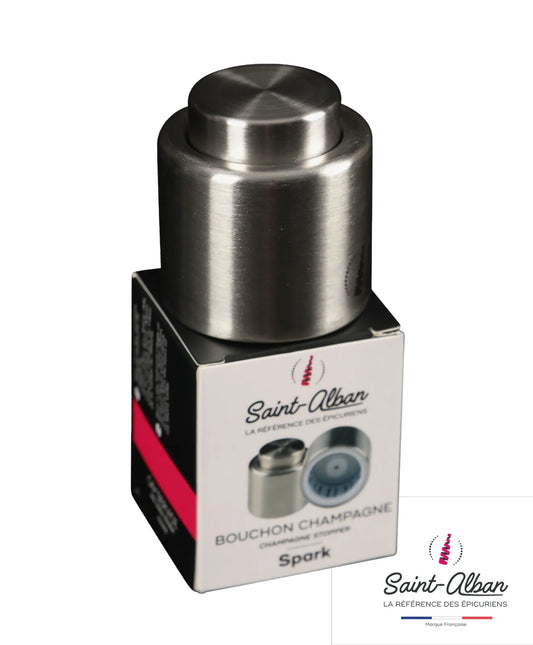 Saint Alban Spark metal champagne stopper
