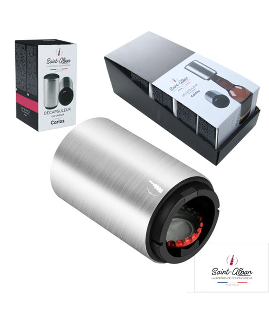 Décapsuleur automatique Carlos aluminium Saint Alban