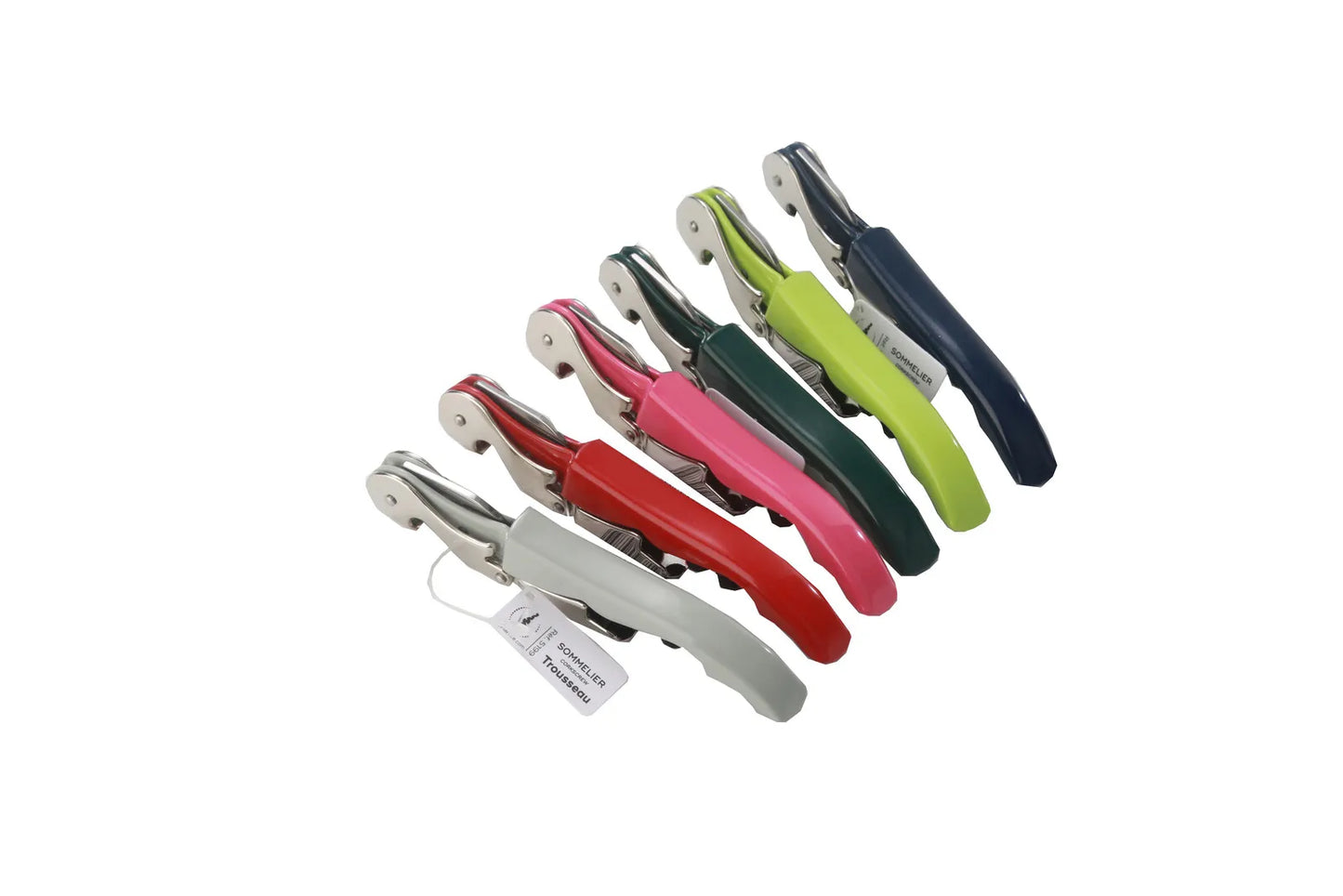 Sommelier Trousseau flashy double appui 6 couleurs assorties