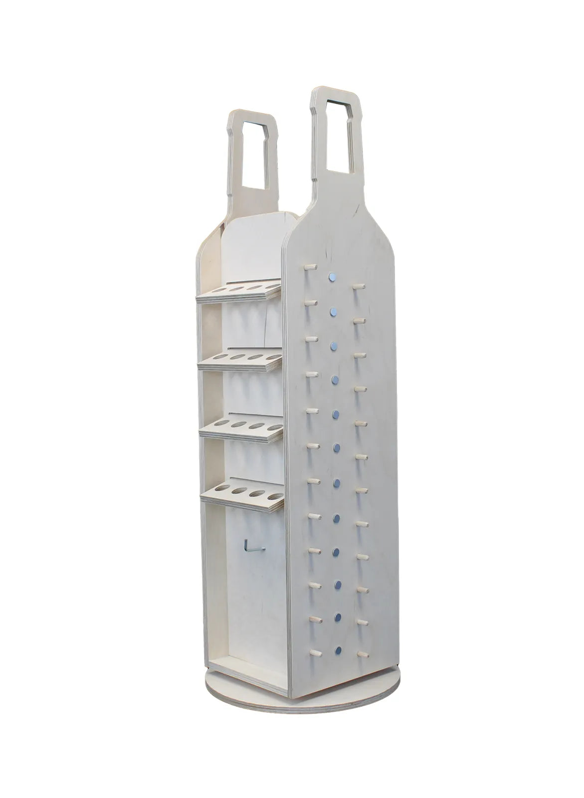 Empty Rhone countertop display stand for accessories