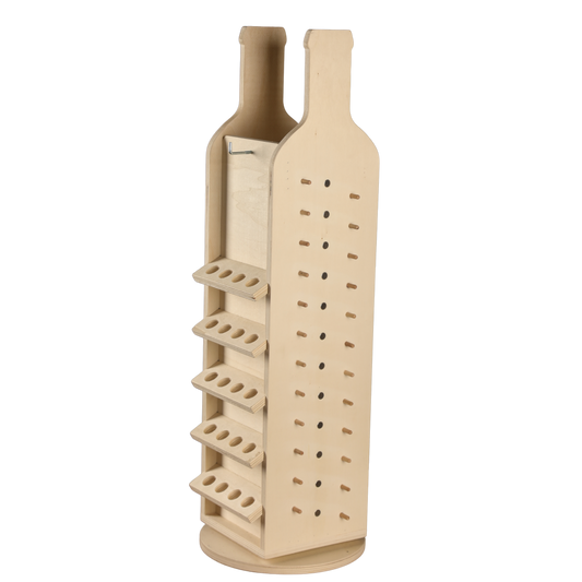 Empty Rhone countertop display stand for accessories