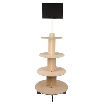 Vercors wooden display stand for gift baskets - The Gift Counter