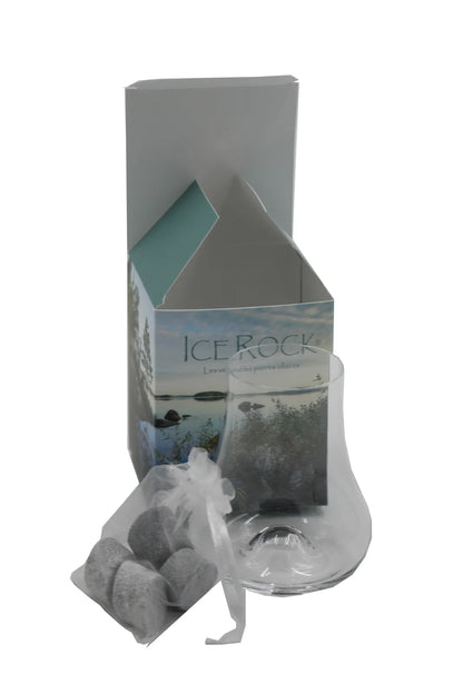 Douglass whisky set 24cl glass/IceRock whisky stone