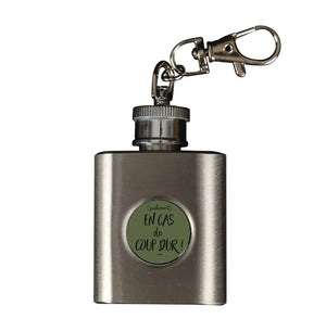 Tito Stainless Steel Flask Key Ring - For emergencies!