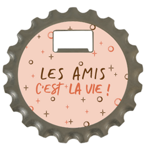 Décapsuleur 3 en 1 Marcus métal - Les Amis c 'est la vie
