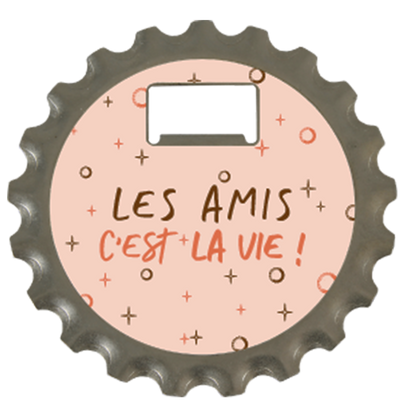 Décapsuleur 3 en 1 Marcus métal - Les Amis c 'est la vie