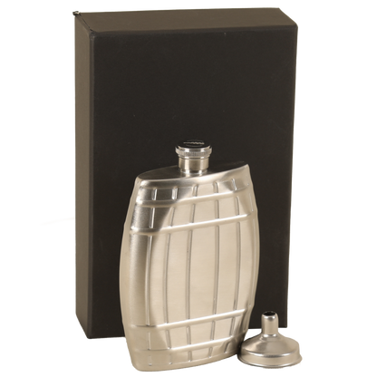 Coffret flasque Hugo tonneau 6oz/18cl Saint Alban