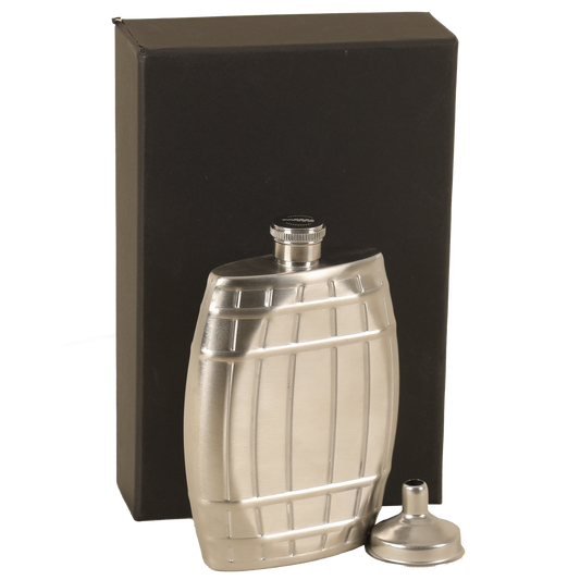 Coffret flasque Hugo tonneau 6oz/18cl Saint Alban