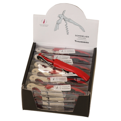 Sommelier Trousseau rouge double appui