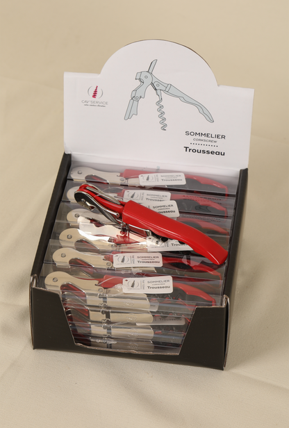 Sommelier Trousseau rouge double appui