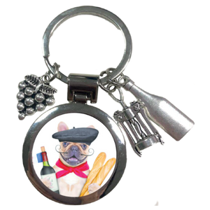 Porte clé Mika - France/French tradition