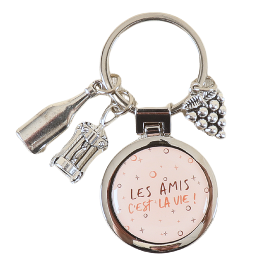Porte clé Mika - Les amis c'est la vie!