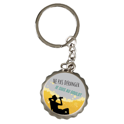 Ivo metal bottle opener keychain - Do not disturb...