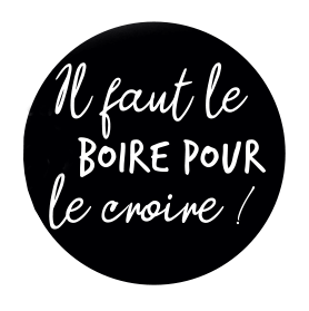 Bouchon Vinolok cristal - Il faut le boire...