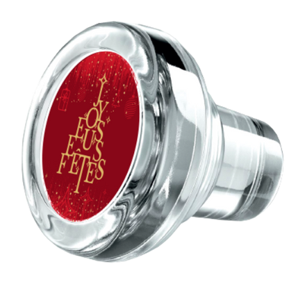 Vinolok crystal stopper - Happy holidays