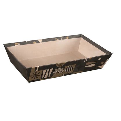 Corbeille Mokha carton rigide rectangle 33x20x7cm