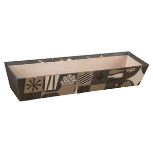 Corbeille Mokha carton rigide rectangle 43x12x8cm
